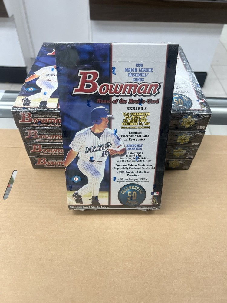 1998 Bowman Series 2 Baseball FACTORY SEALED HOBBY BOX*