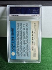 1982 Wrestling All Stars Andre The Giant Series A #1 PSA 4