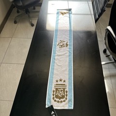 Adidas Argentina AFA National Team Fan Towel KE6159 White Light Blue Gold NWT