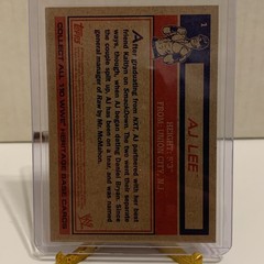 2012 Topps Heritage WWE – AJ Lee #1 (RC)