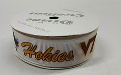 Virginia Tech Hokies Hair Ribbon 3 yards in Length 7/8&Prime; Width Set of 2 C