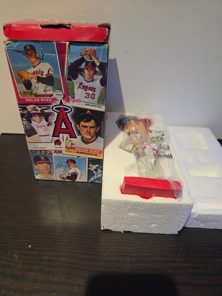 Nolan Ryan Bobblehead 30 Angels Nodder – SGA 2017 – 4th No-Hitter – Coffee Bean