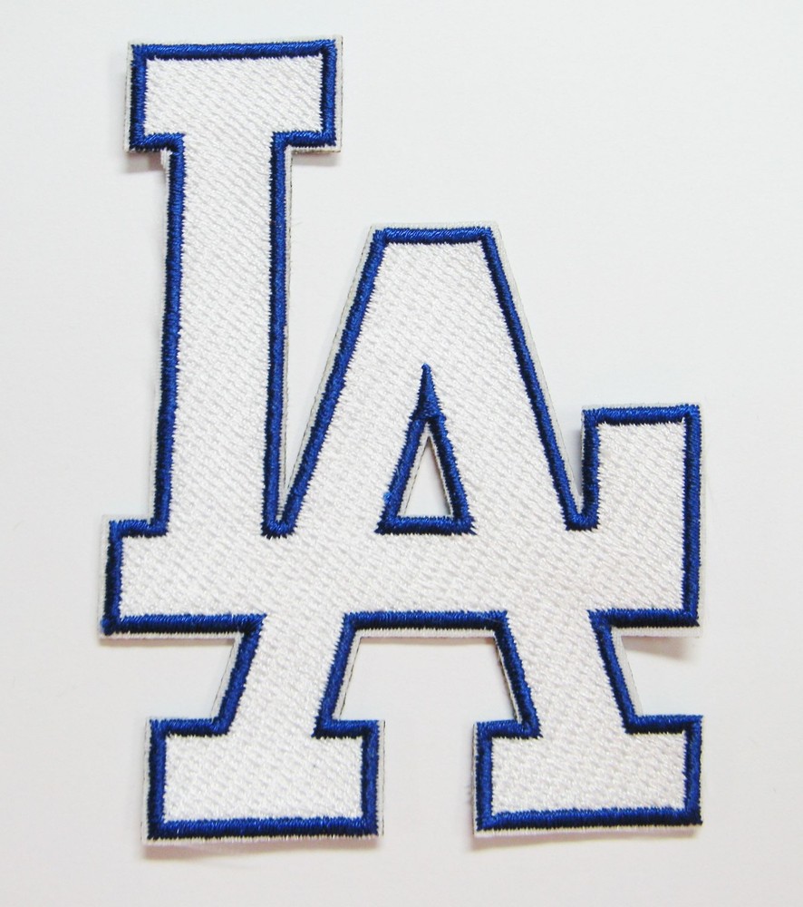 LOT OF (1) MLB BASEBALL LOS ANGELES DODGERS (LA)EMBROIDERED PATCH PATCHES # 59