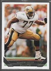 1993 Topps Gold #441 Willie Roaf (RC) (HOF) (MINT) New Orleans Saints