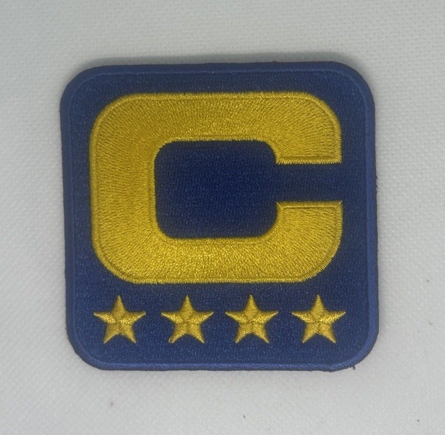 Los Angeles Rams NFL Captains Patch 3” X 3” Iron On Embroidered