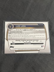 2023 Bowman Prospects Luis Lara IP In Person Autograph #BP-100