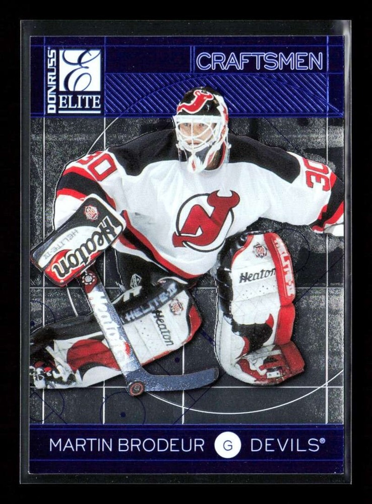 1997-98 Donruss Elite Craftsmen Martin Brodeur #8 /2500 Devils DV5229