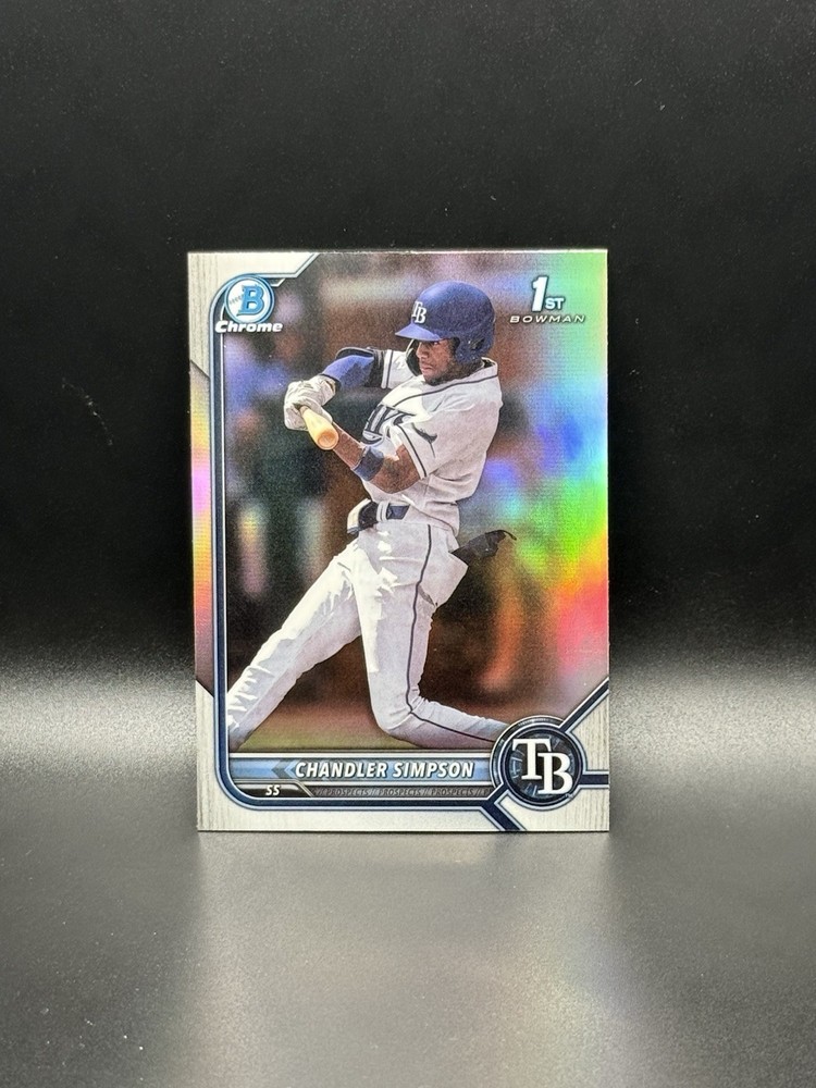 2022 Bowman Draft – Chrome Chandler Simpson #BDC-26 Refractor – 1st Bowman
