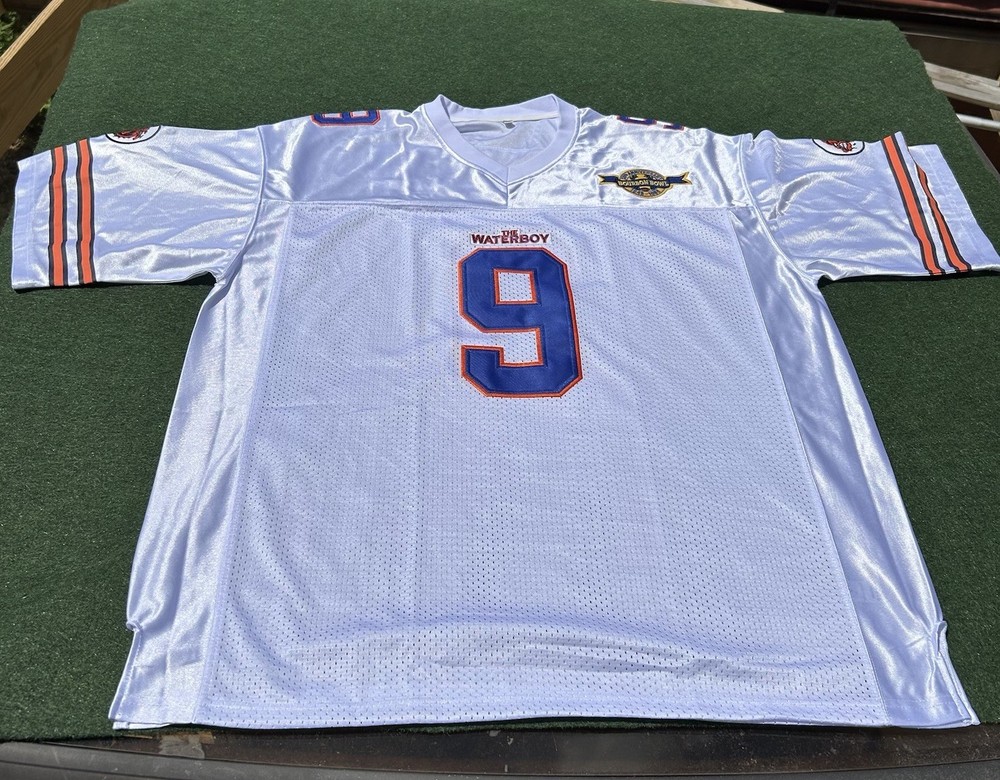 Bobby Boucher #9 The Waterboy Adam Sandler Bourbon Bowl 2XL NEW