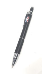 10ct Lot NBA National Basketball Association Advert Retractable Metal Click Pens