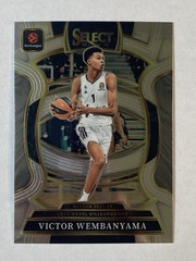VICTOR WEMBANYAMA 2025-26 Panini Select EuroLeague Concourse Level #36