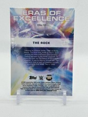 2026 Topps Chrome WWE #ERA-12 The Rock Eras of Excellence