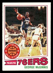 1977-78 Topps Basketball Card #50 George McGinnis