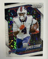 James Cook -Lot of 2- 25’ Panini ‘White Disco’ #27 + Mosaic #201 -Buffalo Bills