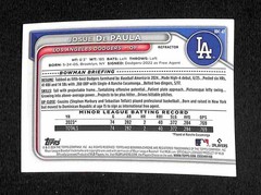 2024 Bowman Draft – Josue De Paula Chrome Refractor #BDC-47 Dodgers