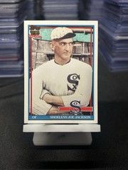 2026 Topps Series 1 Shoeless Joe Jackson 1991 Design #T91-27 White Sox