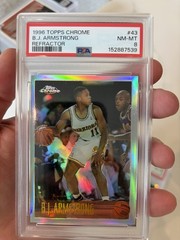 1996-97 Topps Chrome – B.J. Armstrong #43R Refractor