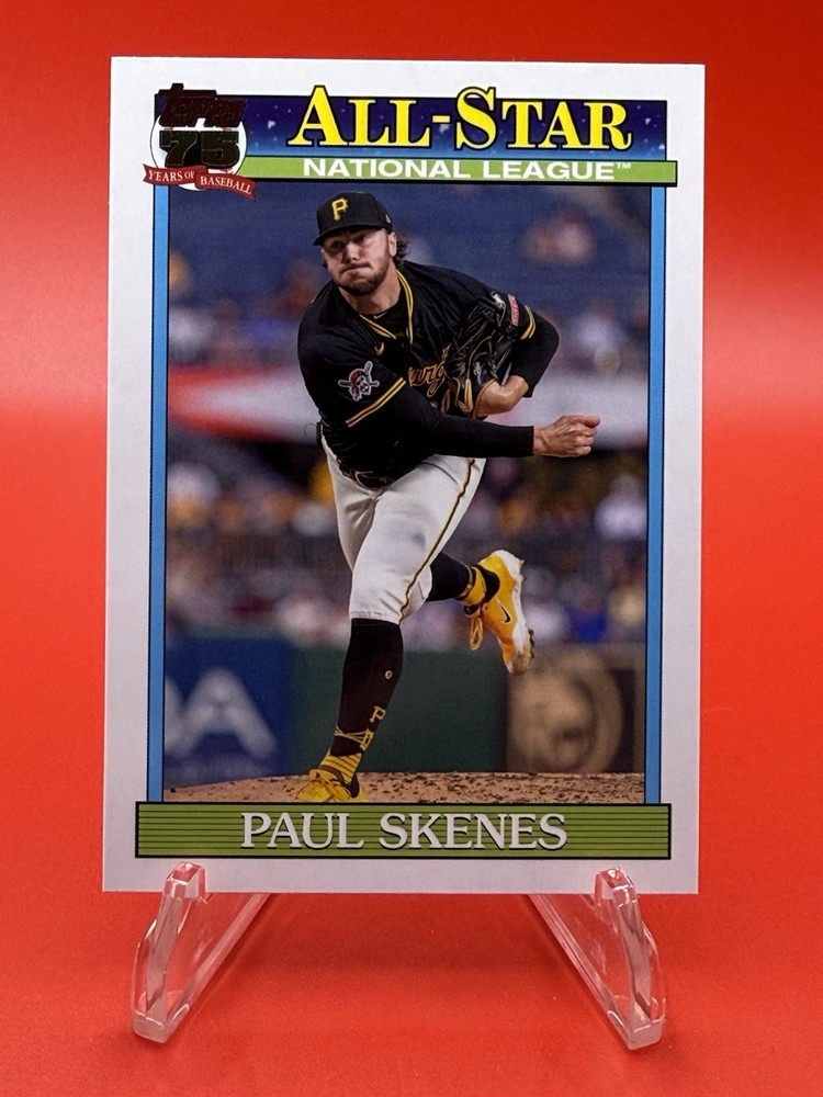 2026 Topps Series 2 1991 Baseball All-Stars – Paul Skenes #91AS-39 – Pirates