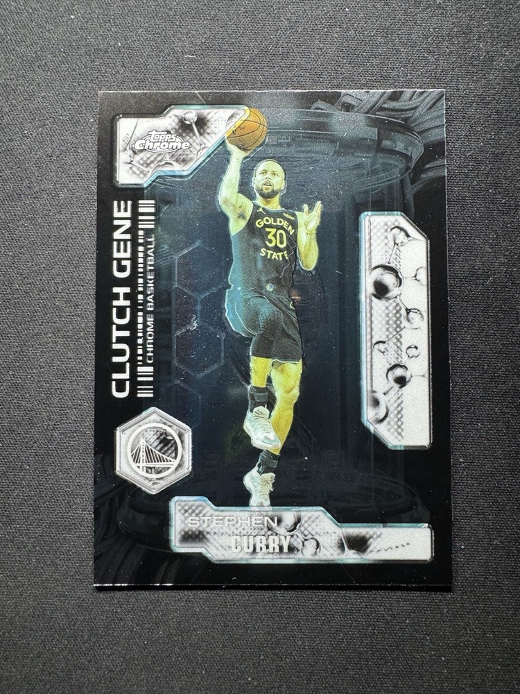 2025-26 Topps Chrome Stephen Curry Clutch Gene #CG-2