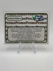 Bill Russell Auto Reggie Jackson&rsquo;s Mr. Octobears Promo Limited Card Celtics