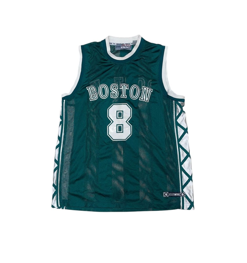 Y2K 212 NYC BOSTON CELTICS #8 BASKETBALL JERSEY