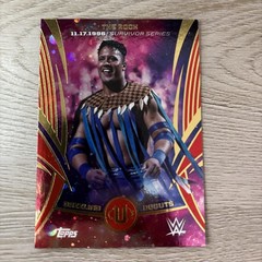 The Rock 2025 Topps Universe WWE Dazzling Debuts Galaxy #DDE-9