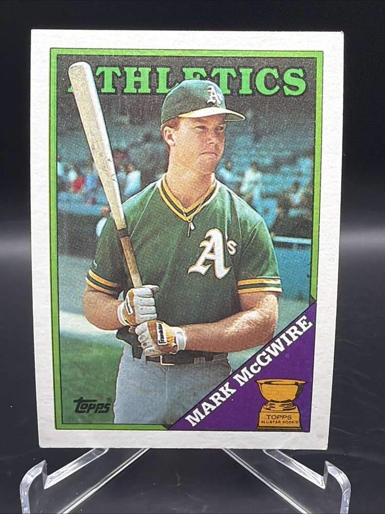 1988 Topps – Topps All-Star Rookie Mark McGwire #580