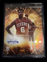2025-26 Fanatics NBA Under Wraps Emanate Julius Irving Auto ORANGE /25 – 76ers
