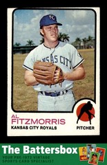 1973 Topps #643 Al Fitzmorris EX/EX+ X3784844