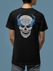 Stone Cold Steve Austin What? Smoking Skull Mens T-shirt