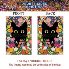 Baccessor Spring Summer Cat House Size(28 x 40 Inch), Funny Black