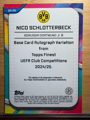 Nico Schlotterbeck – 2024-25 Topps Finest Autograph Magenta Wave 31/75