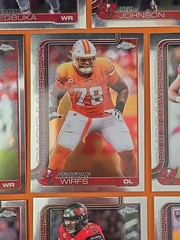 🔴🟤🔴 2025 TOPPS CHROME TAMPA BAY BUCCANEERS BASE TEAM SET (11 CARD LOT)