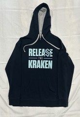 Seattle Kraken Hoodie Men&rsquo;s Large « Release the Kraken »