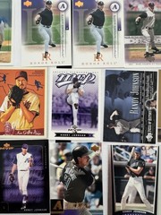 RANDY JOHNSON « Man Cave » Lot of 20 MLB HOF Cards Arizona Diamondbacks 2982