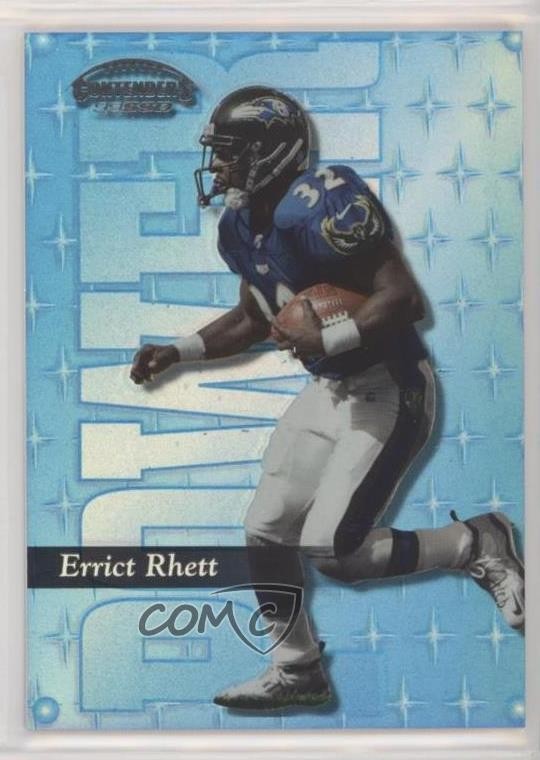 1999 Playoff Contenders SSD Power Blue 14/50 Errict Rhett #85 0nr3