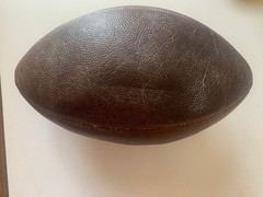Vintage Spalding Varsity Fran Tarkenton Official Size Weight Leather Football