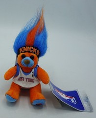 NBA New York Knicks Troll Bear Key Ring Vintage Keychain Finals, Doll, Gift NEW!