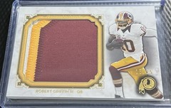 2013 Robert Griffin III Redskins 15/25 Topps Museum 3-Color Jumbo Patch MJR-RG3