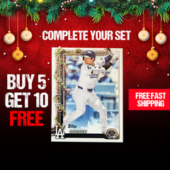2025-26 Topps Holiday Baseball Base Singles #1-200 You Pick Complete Your Set