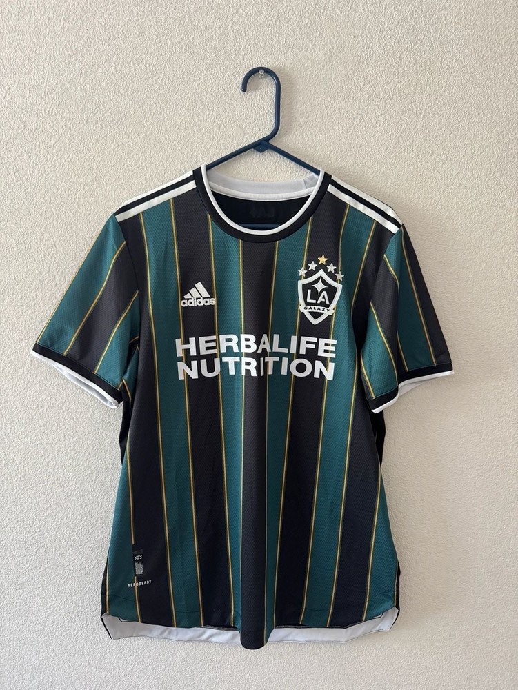 Adidas LA Galaxy 2021 Kit Away Soccer Jersey