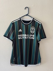 Adidas LA Galaxy 2021 Kit Away Soccer Jersey