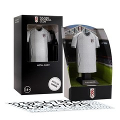 Fulham FC Metal Football Shirt Personalised Whites 2025/26 Home Kit Alloy Shirt