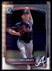 2025 Bowman Chrome Cam Caminiti Braves BDC-122 3 card lot
