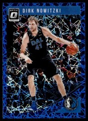 2018-19 Donruss Optic Blue Velocity Dirk Nowitzki Dallas Mavericks #40