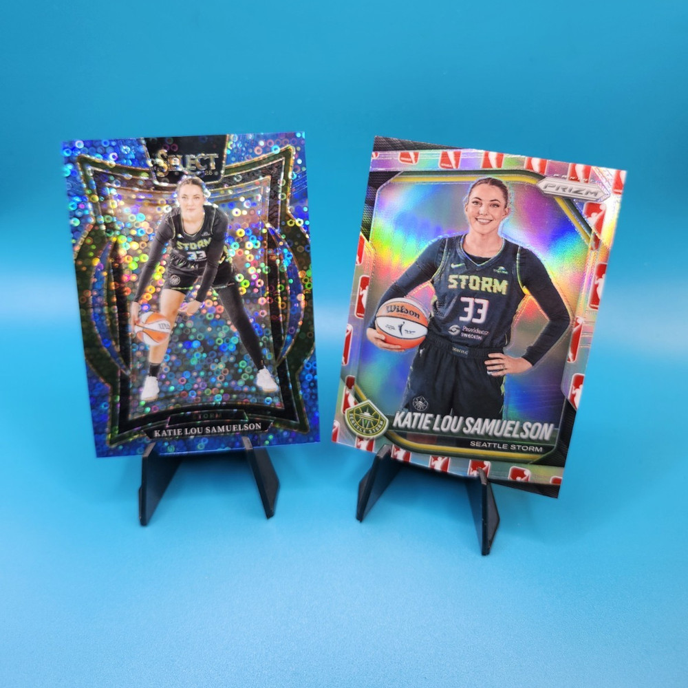 WNBA Katie Lou Samuelson 2025 10 different cards lot #/125 Select/Prizm/Logo