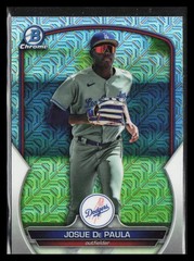 2023 Bowman Chrome Josue De Paula #BCP-172 Mojo Refractor