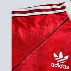 Genuine Manchester United 1990-92 Home Shirt M Adidas Trefoil Sharp Vintage