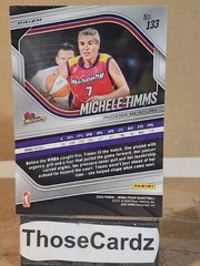 2025 Panini Prizm WNBA Cracked Ice #133 Michele Timms
