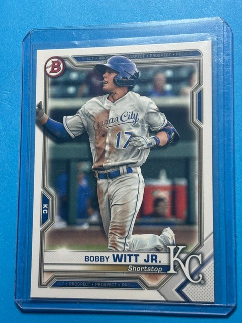 2020/21 Bowman, Draft Prospect Lot – Bobby Witt Jr BP-1 BD-152